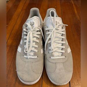 Adidas Grey Gazelles- size 8